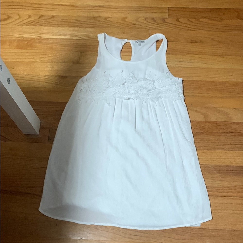 Charlotte Russe White High Low Dress